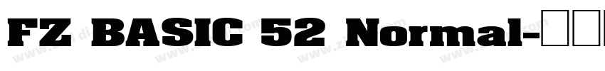 FZ BASIC 52 Normal字体转换